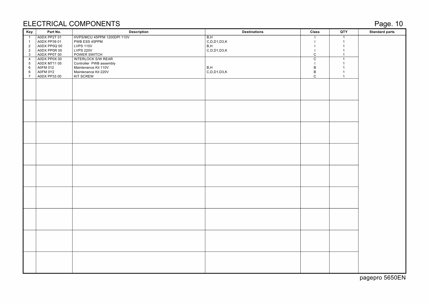 Konica-Minolta pagepro 5650EN Parts Manual-6